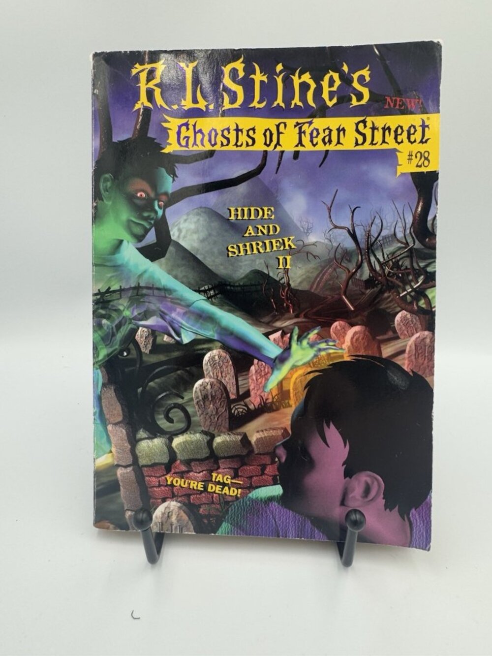 R.L. Stine Ghosts Of Fear Street #28 Hide And Shriek II 1998 1st Print Vintage